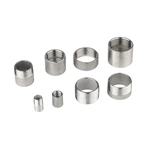 Stainless Steel Pipe Fittings 1/4"-4" NPT/BSPT One End Threaded Welded Nipple