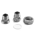 Stainless Steel 304 316 Malleable Pipe Fittings Male Female threaded Union