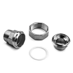 Stainless Steel 304 316 Malleable Pipe Fittings Male Female threaded Union