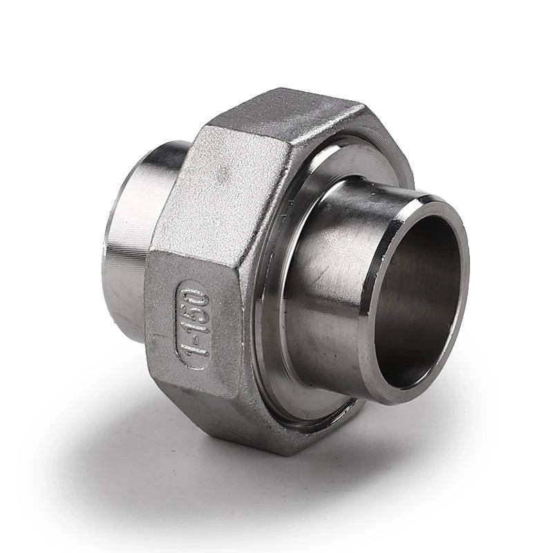 Stainless Steel 304 316 Malleable Pipe Fittings Male Female threaded Union