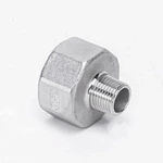 Stainless Steel Pipe Fittings Male Female Threaded Connectors Adapter