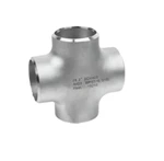 ASTM 304 316 Stainless Steel Welded Pipe Fittings Cross Sch40s Cross