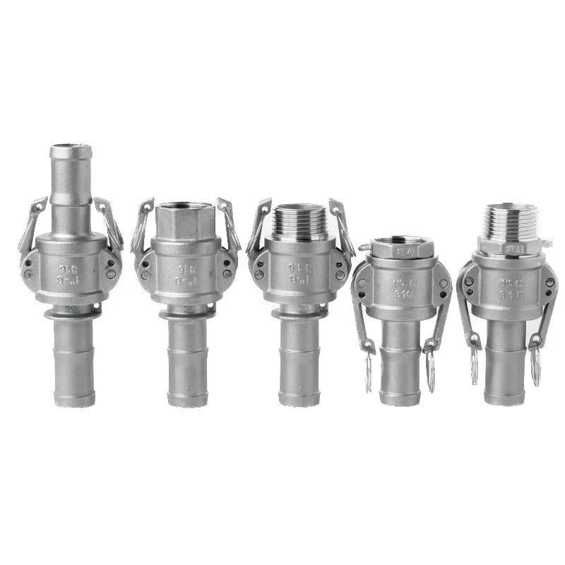 High Quality Stainless Steel NPT/Bsp/BSPP/G Thread Quick Camlock Coupling