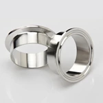 Sanitary Stainless Steel Male Thread Ferrule Adapter Hexagon Nipple