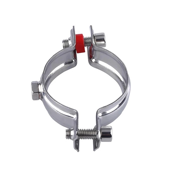 Metal Stamping Part Stainless Steel Pipe Clamp with M8 Nut