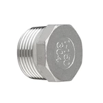 Stainless Steel Pipe Fitting 304 316L Male Hex Head Plug