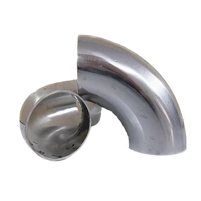 SMS 304 Stainless Steel Pipe Fitting Butt Weld 90 Degree Elbow