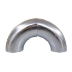 Stainless Steel Pipe Fitting Butt Weld 90 Degree Elbow with ISO Certificate