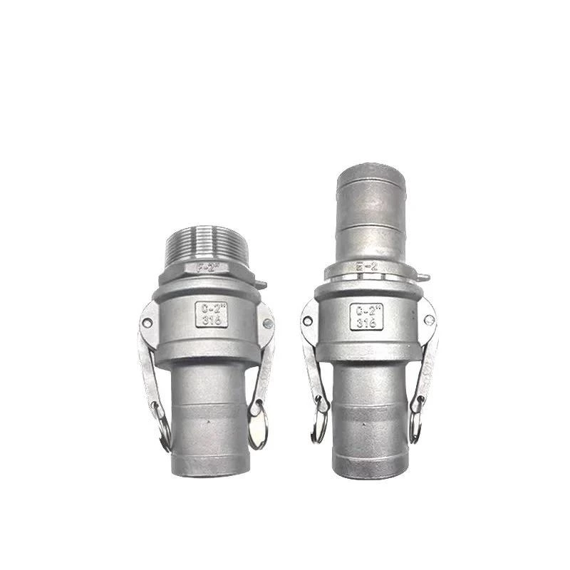 Flexible Pipe Fitting Quick Connector 316 Stainless Steel Camlock Coupling Manufacturer