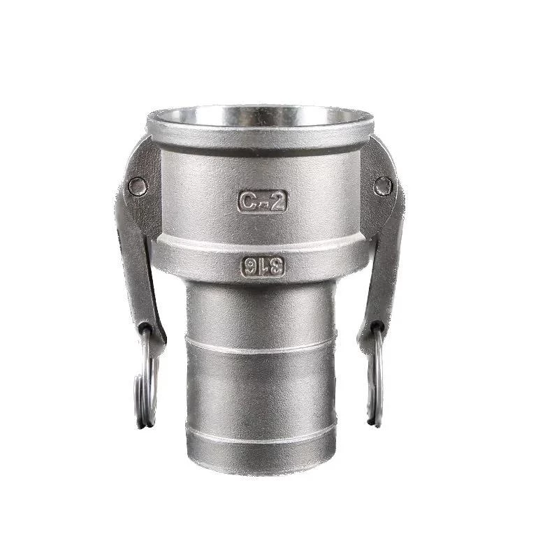 Flexible Pipe Fitting Quick Connector 316 Stainless Steel Camlock Coupling Manufacturer