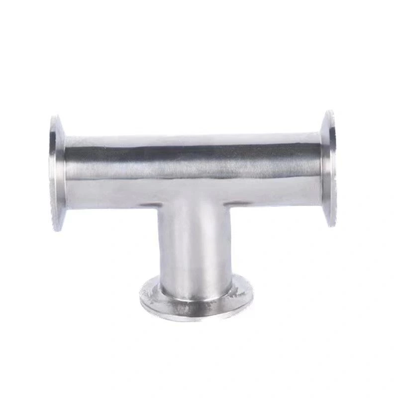 Stainless Steel Sanitary Clamped Equal Tee Piece