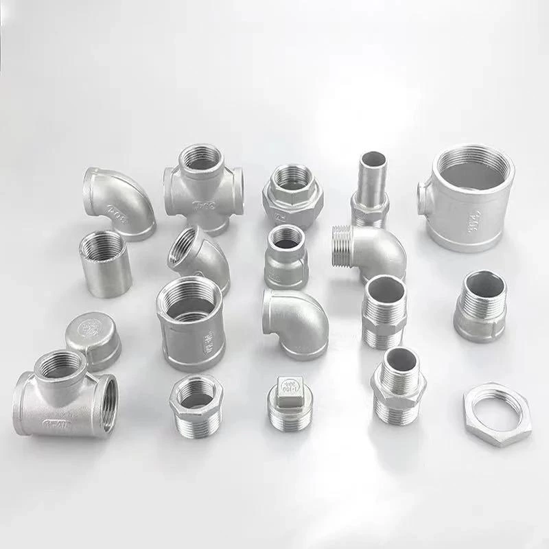 Hot Sales Thread Screw Forged Pipe Fittings Stainless Steel Cap