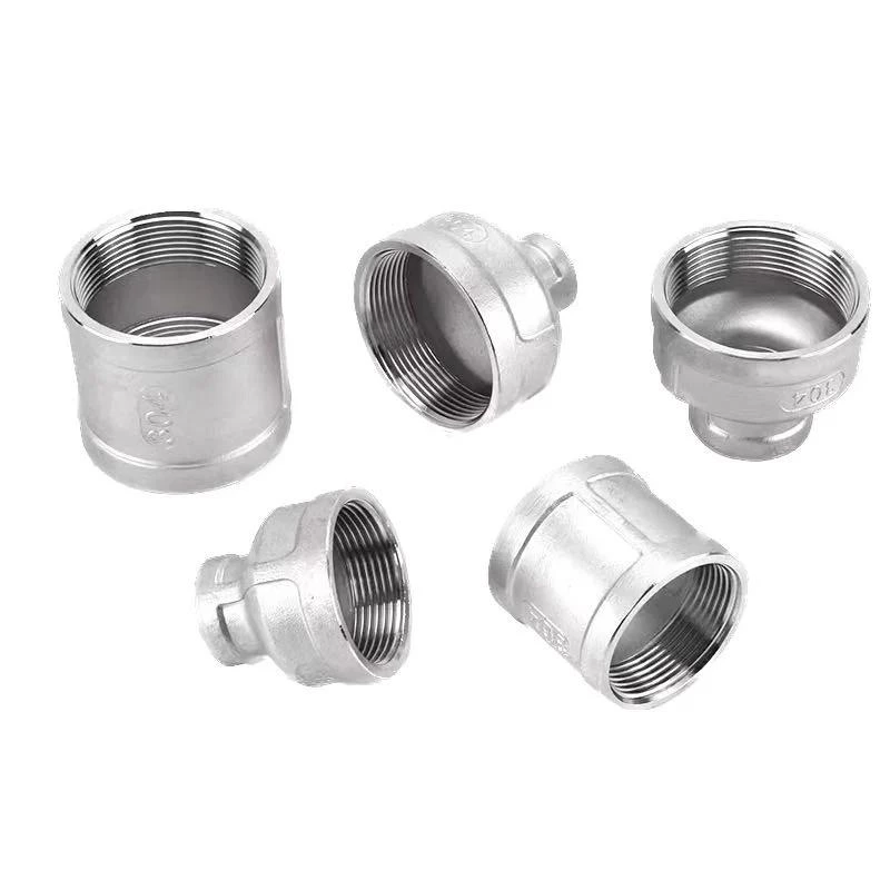 China Manufacturer ODM OEM Casting Stainless Steel Ss 304 Reduced Socket Banded