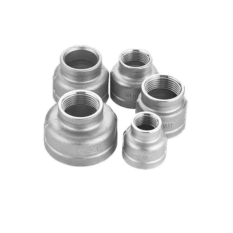 China Manufacturer ODM OEM Casting Stainless Steel Ss 304 Reduced Socket Banded