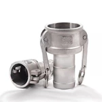 1/4"-8" SS304 Stainless Steel Camlock Fittings and Groove Fittings Quick Couplings