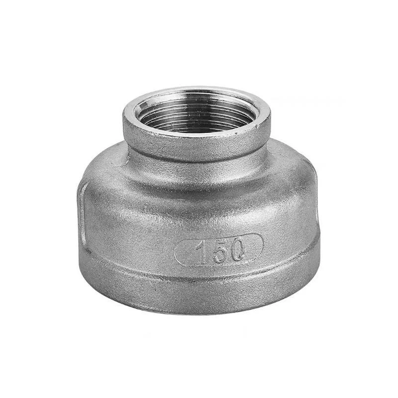 Industrial ODM Stainless Steel Threaded Reducer Coupling Socket Banded Water Pipe Fitting Manufacturer in Wenzhou