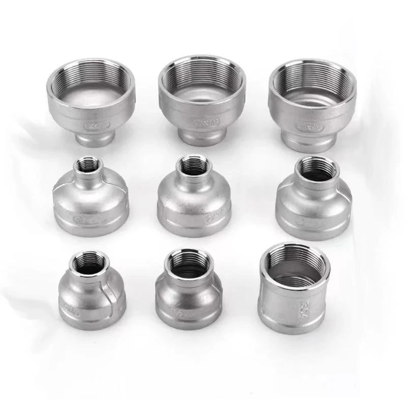 Industrial ODM Stainless Steel Threaded Reducer Coupling Socket Banded Water Pipe Fitting Manufacturer in Wenzhou