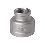 OEM Service Stainless Steel Female Thread Casting Pipe Fitting Connector Reducing Socket for Plumbing Bathroom Toilet Accessories