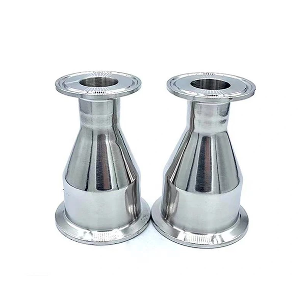 Food Grade Sanitary Stainless Steel Clamped Polished Eccentric Reducer