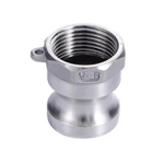 Coupler Stainless Steel Screwed Pipe Fitting Quick Connector Coupling Manufacturer