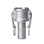 Stainless Steel Connector/Adapter C Type 1/2" SS304 Camlock Coupling Fittings Manufacturer