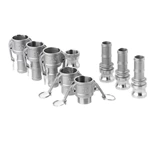 Female Hardware Quick Connector Stainless Steel Pipe Fittings Type DC Coupling