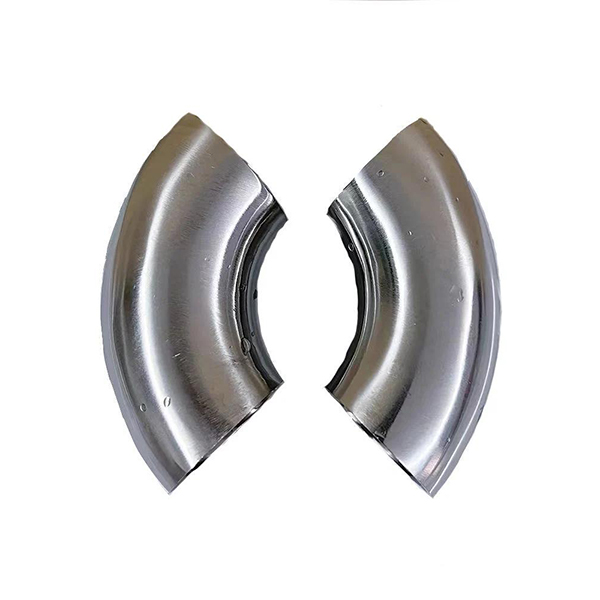 2 Inch Stainless Steel 90 Degree Butt Weld Matte polish Elbow