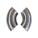 2 Inch Stainless Steel 90 Degree Butt Weld Matte polish Elbow