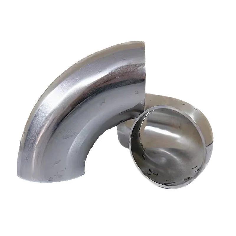 2 Inch Stainless Steel 90 Degree Butt Weld Matte polish Elbow