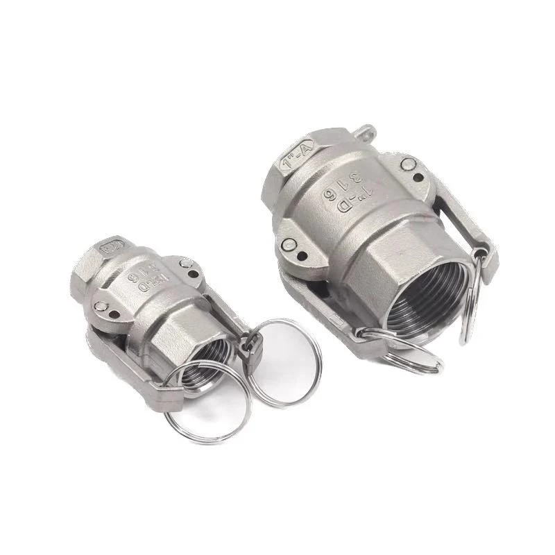 Industrial Stainless Steel Joint Ss 304 316 Quick Coupling for Connector/Adapter