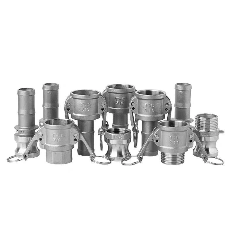 High Quality Stainless Steel 304/316 Type a-F Ss Camlock Quick Coupling