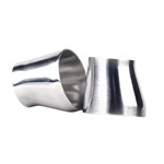 Hygienic Stainless Steel Polished Finish Butt Welded Eccentric Reducer