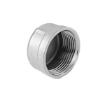 Stainless Steel 201/304 Pipe Fitting Female Thread Round Head Cap Spherical Cap for Coupling