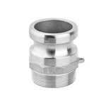 Type F Stainless Steel Pipe Fitting Male Camlock Connector Casting Quick Coupling