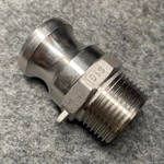 Type F Stainless Steel Pipe Fitting Male Camlock Connector Casting Quick Coupling