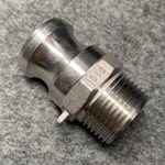 Type F Stainless Steel Pipe Fitting Male Camlock Connector Casting Quick Coupling