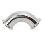 ASTM A403 WP304 Sanitary Stainless Steel 90 Degree Clamped Elbow