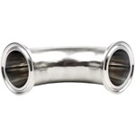ASTM A403 WP304 Sanitary Stainless Steel 90 Degree Clamped Elbow