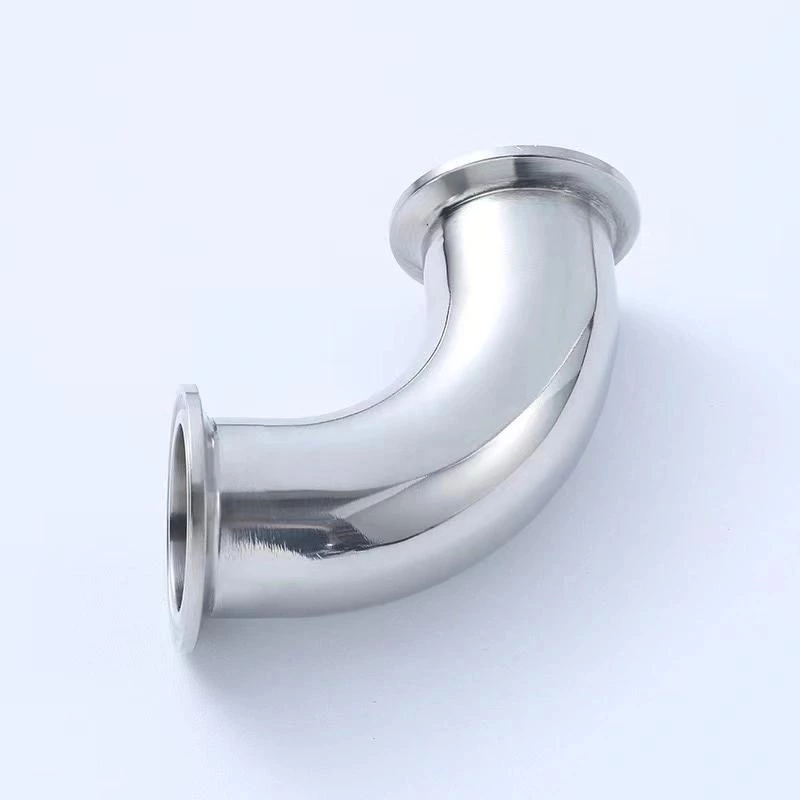 Sanitary Stainless Steel 90 Degree Clamped Elbow