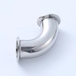 ASTM A403 WP304 Sanitary Stainless Steel 90 Degree Clamped Elbow