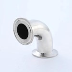 ASTM A403 WP304 Sanitary Stainless Steel 90 Degree Clamped Elbow