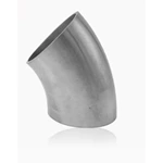 45 Degree Stainless Steel  304/316L Acid Cleaning Long Radius Elbow Fitting