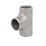 ASME B16.5  S31803 Stainless Steel Butt Welded Equal Tee Pipe Fitting