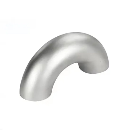Customizable 180-degree 304/316 stainless steel elbows are suitable for industrial pipelines