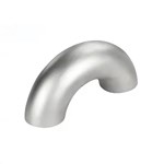 Customizable 180-degree 304/316 stainless steel elbows are suitable for industrial pipelines