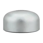 Sand Blasting Welded Stainless Steel Pipe End Cap for Chemical Line Applications